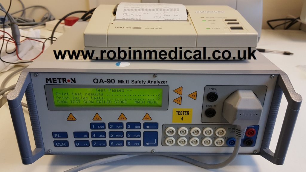 Metron QA90 Mk II Electrical Safety Analyzer Robin Medical Ltd