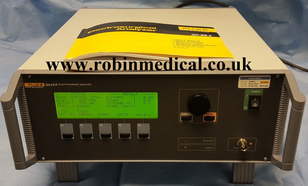 Fluke QAES II Electrosurgical Analyzer Robin Medical Ltd