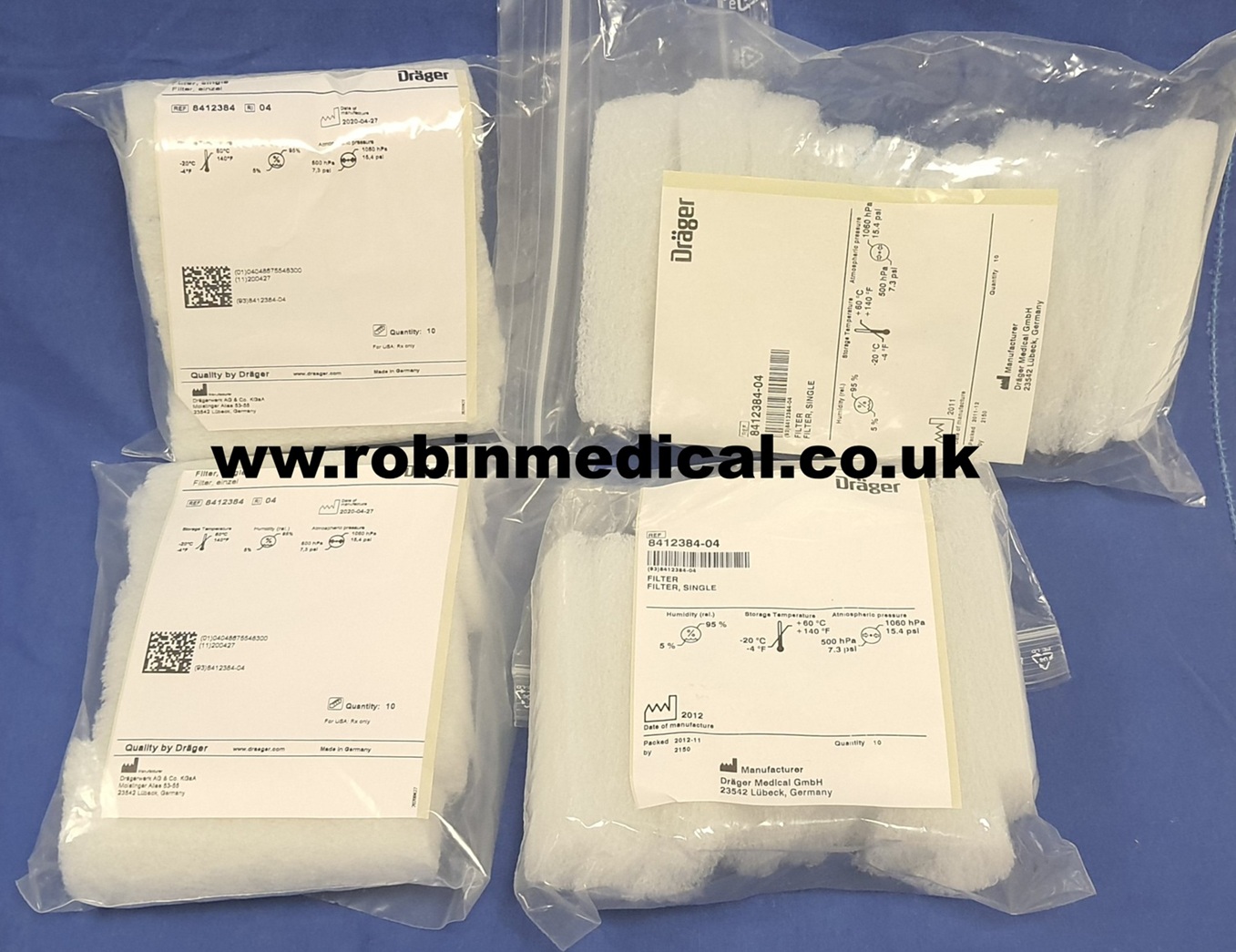 Drager OEM Evita Air Filter PK/10PCS