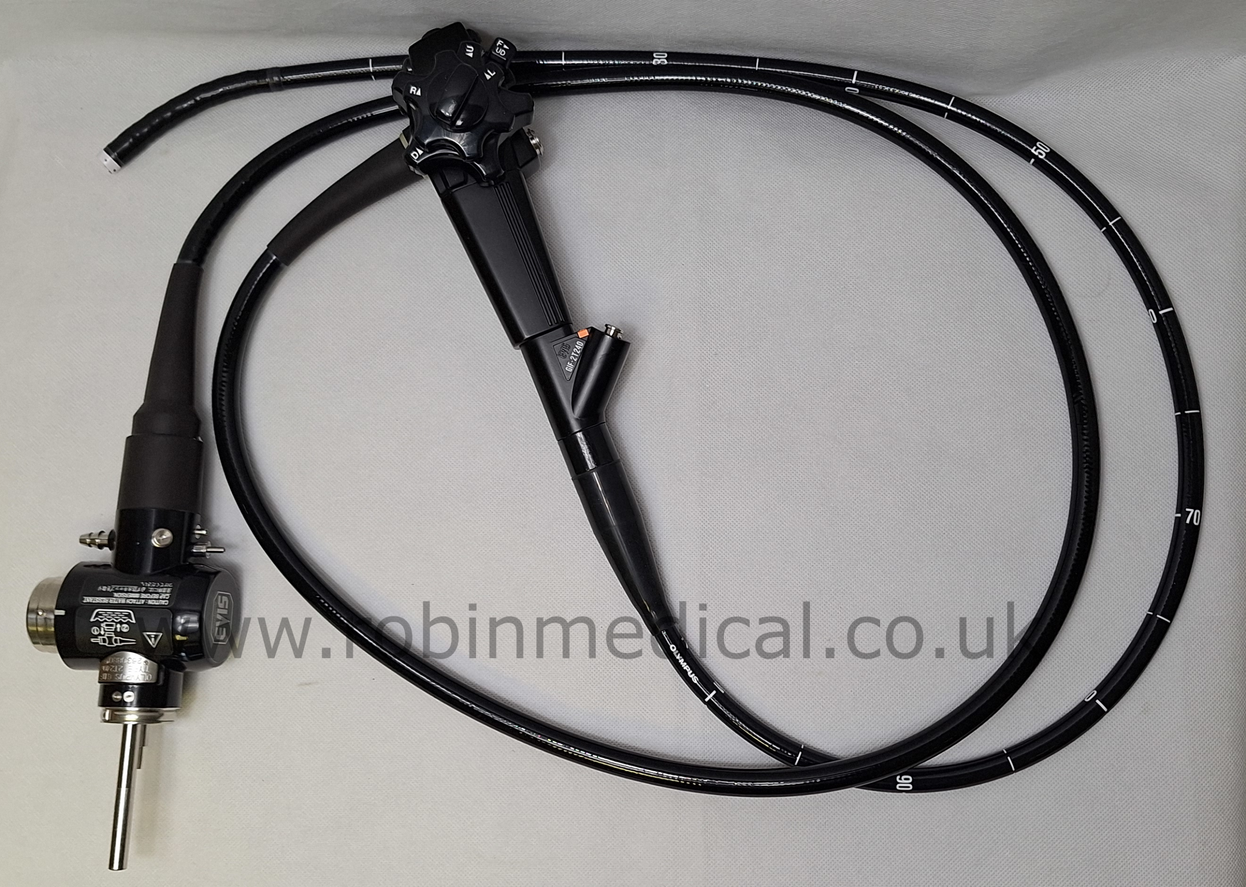 1 Olympus EVIS GIF-2T240 Video Gastroscope Full View