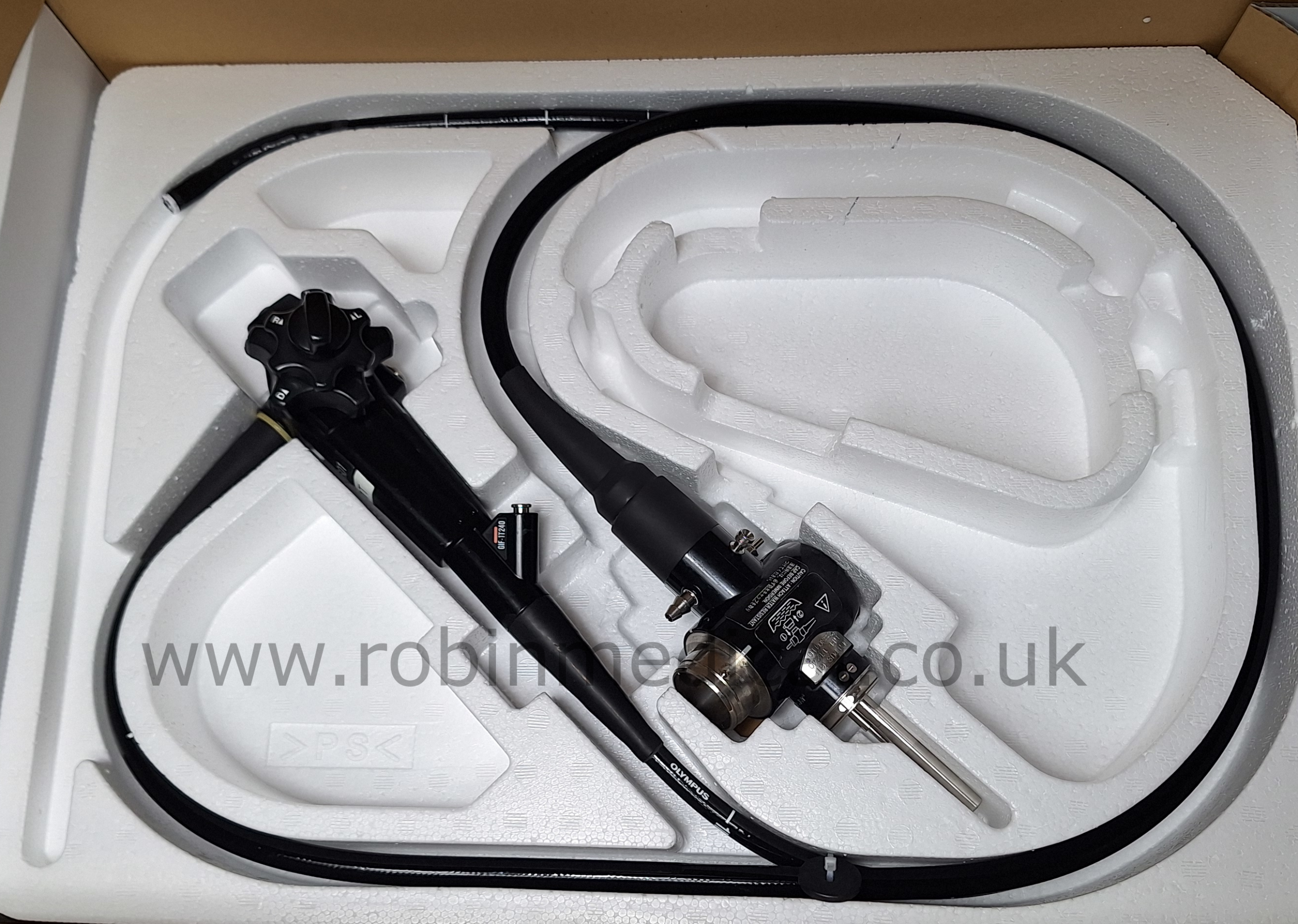 15 Olympus EVIS GIF-1T240 Video Gastroscope SN-2830410 Boxed