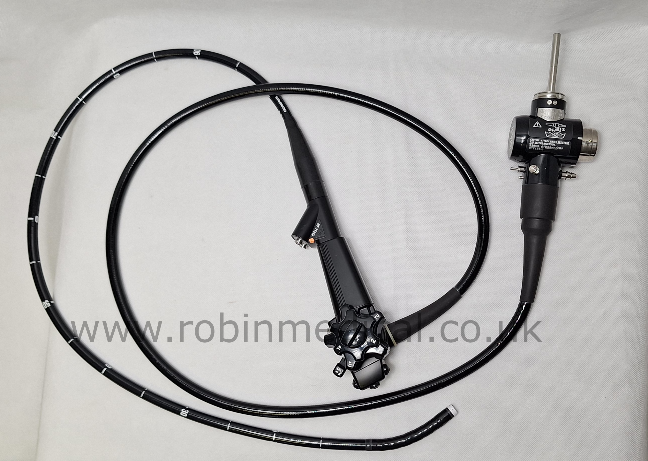 5 Olympus EVIS GIF-2T240 Video Gastroscope Full View Flipped