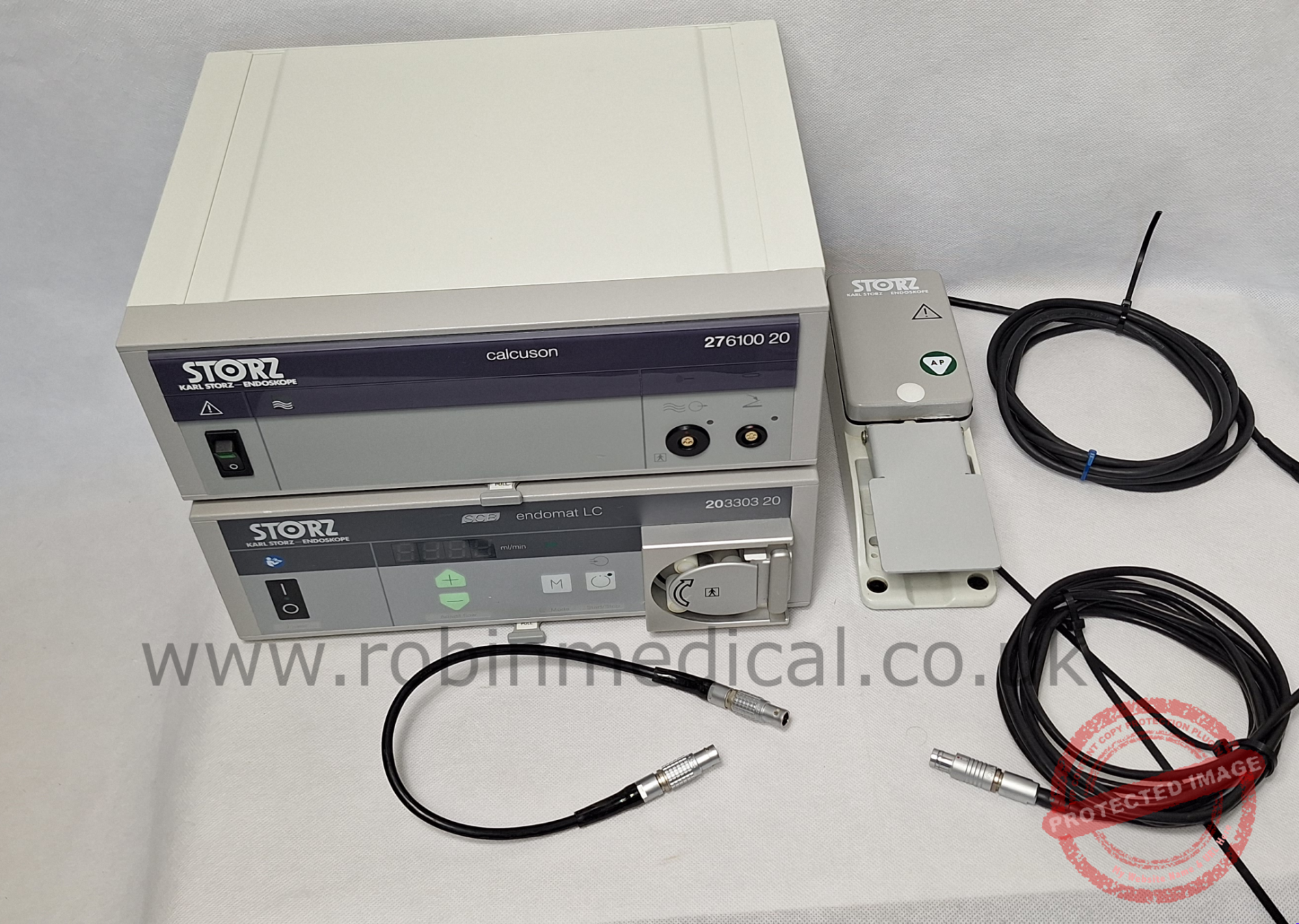 Karl Storz Calcuson 276100 20 & 20330320 Endomat Lithotripsy Set ...