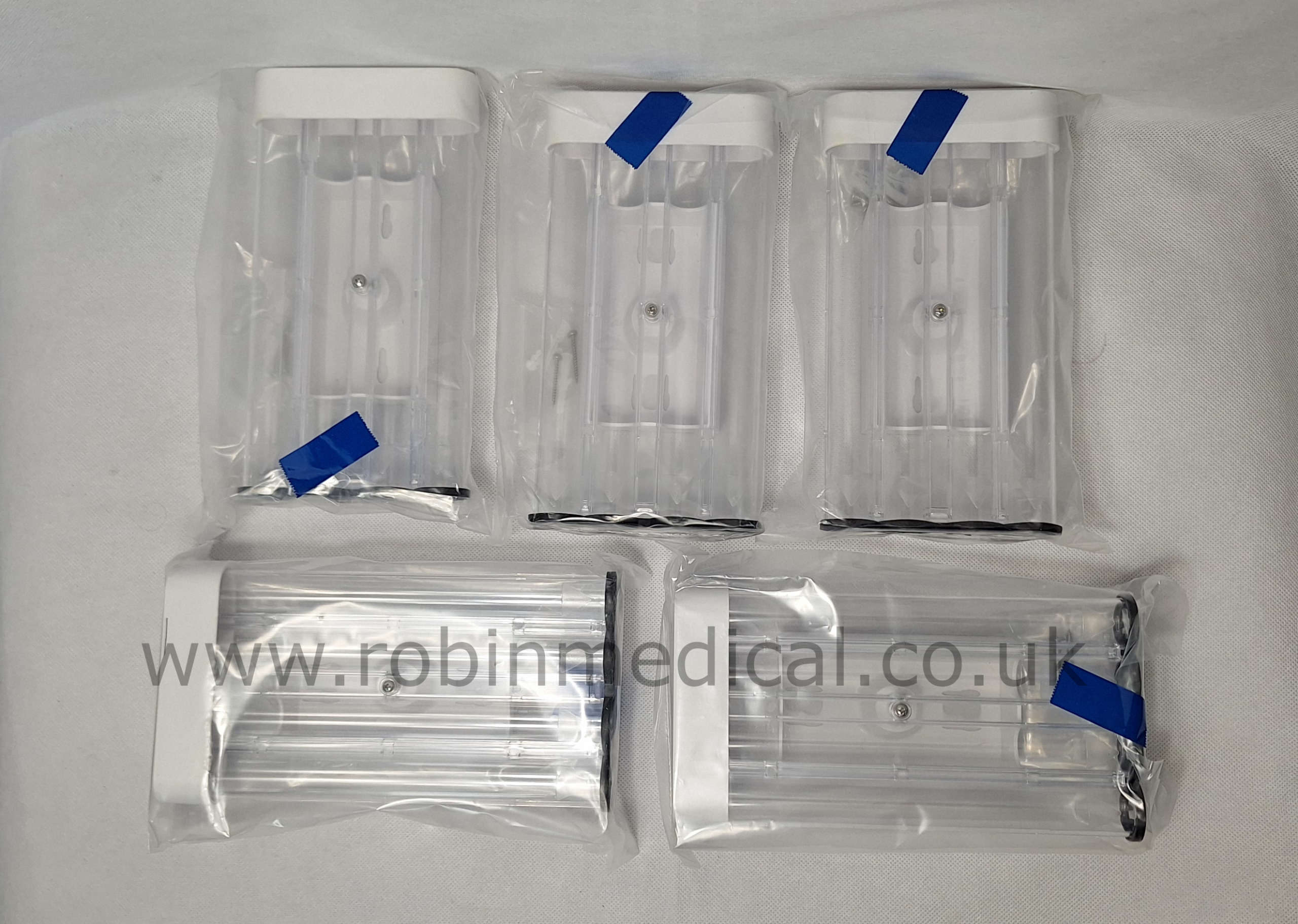 OPTICLAR Wall Mounted Tip Dispenser With 4 Tubes 100.040.000TD All Units