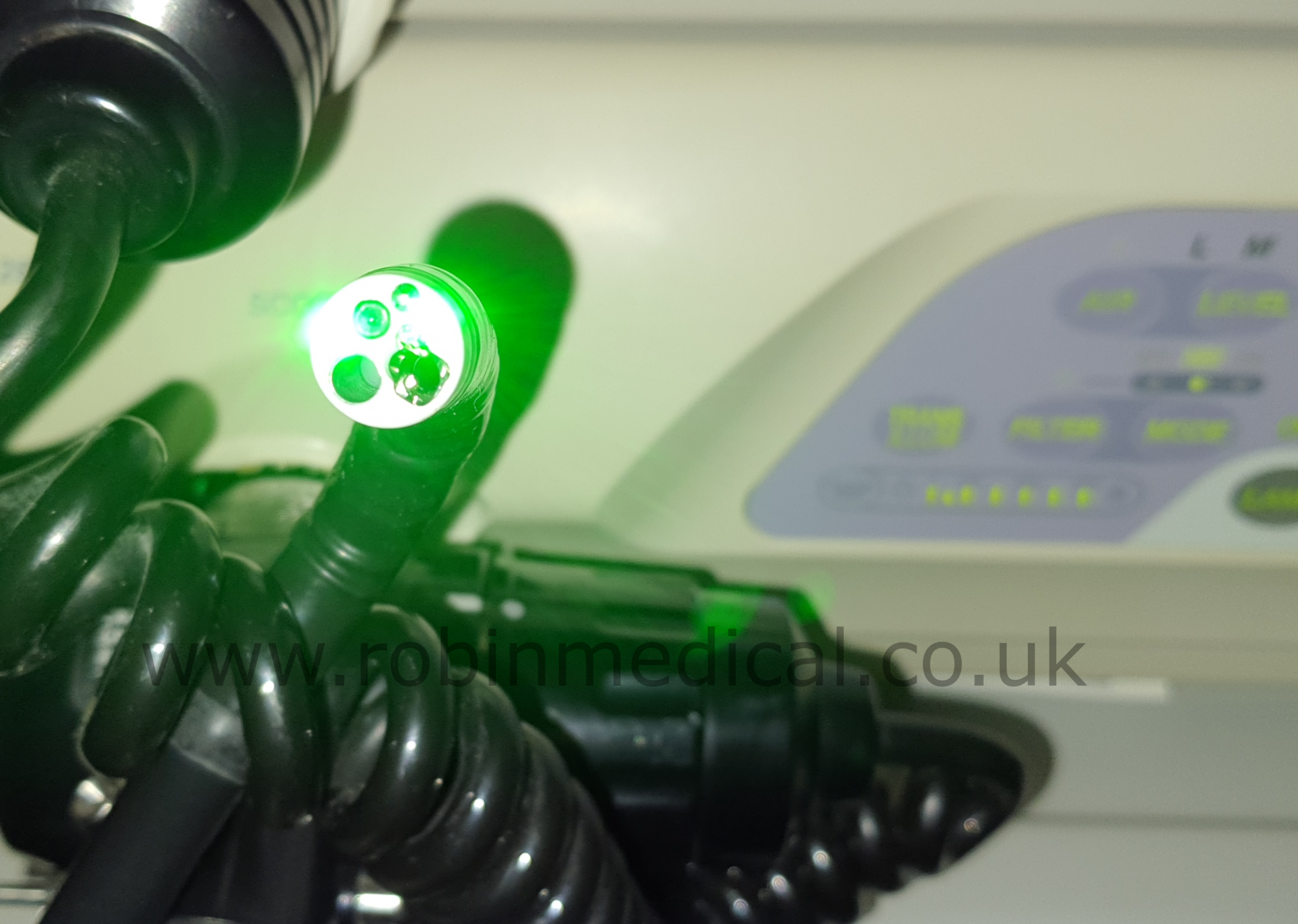 Scope Head Illuminated Closeup