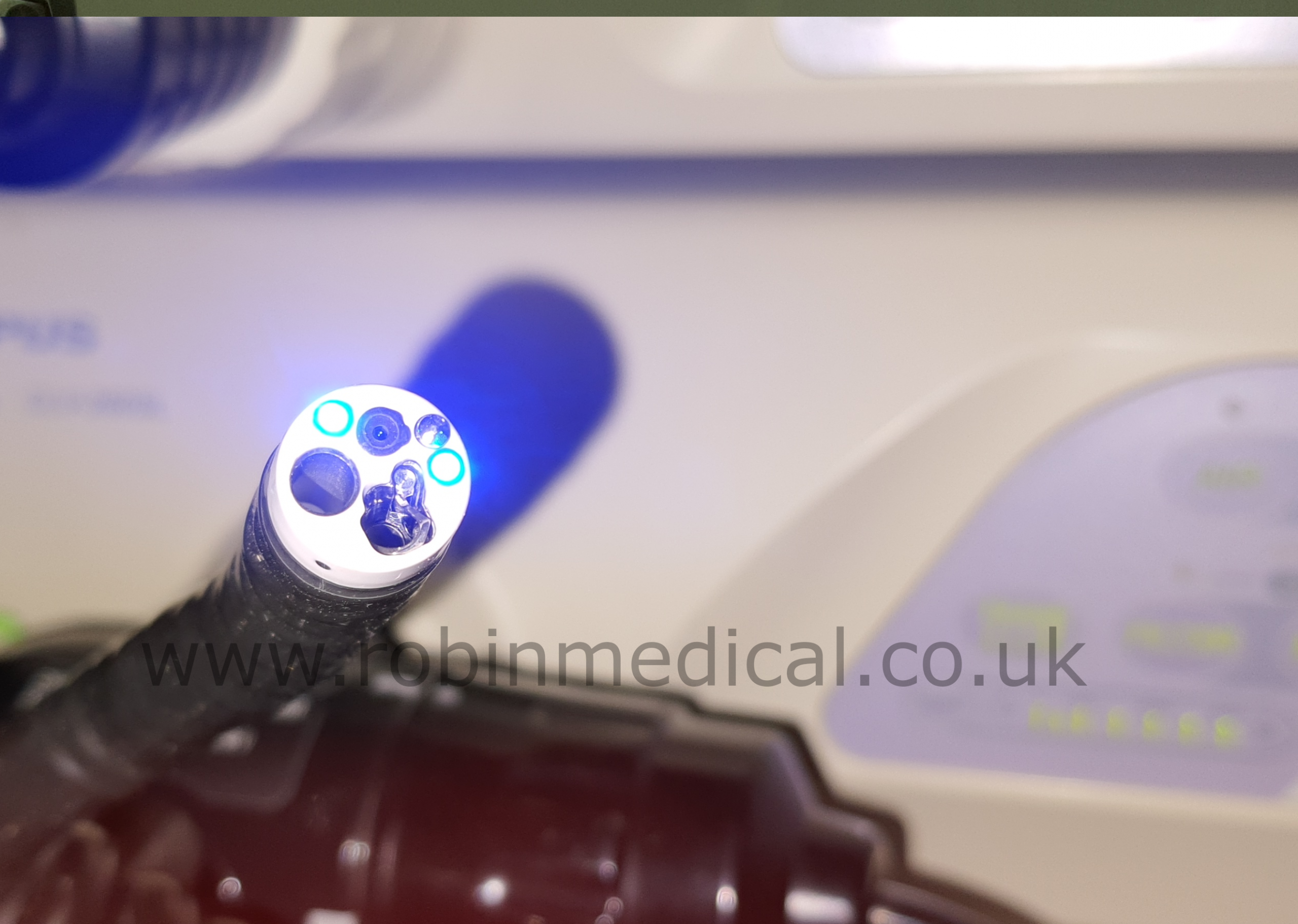 Scope Head Illumination Closeup