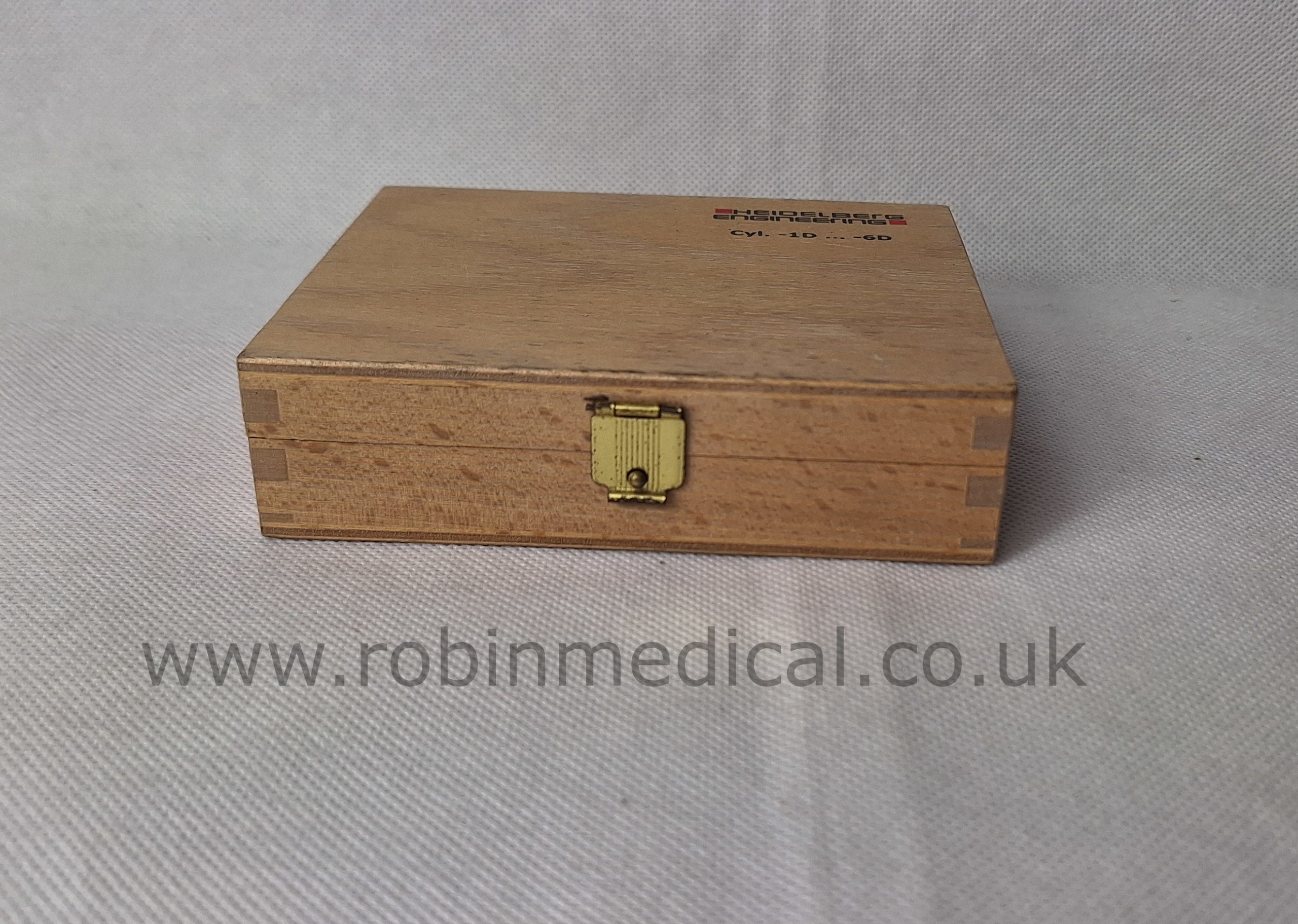 5 Heidelberg Engineering Lens Cylinder Set +1D to +6D