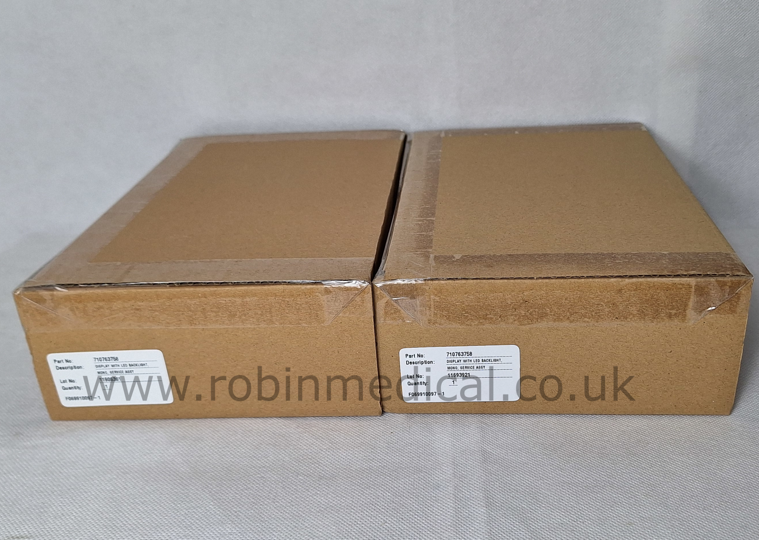 Display with LED Backlight Mono Service Assembly 710763758 Boxes