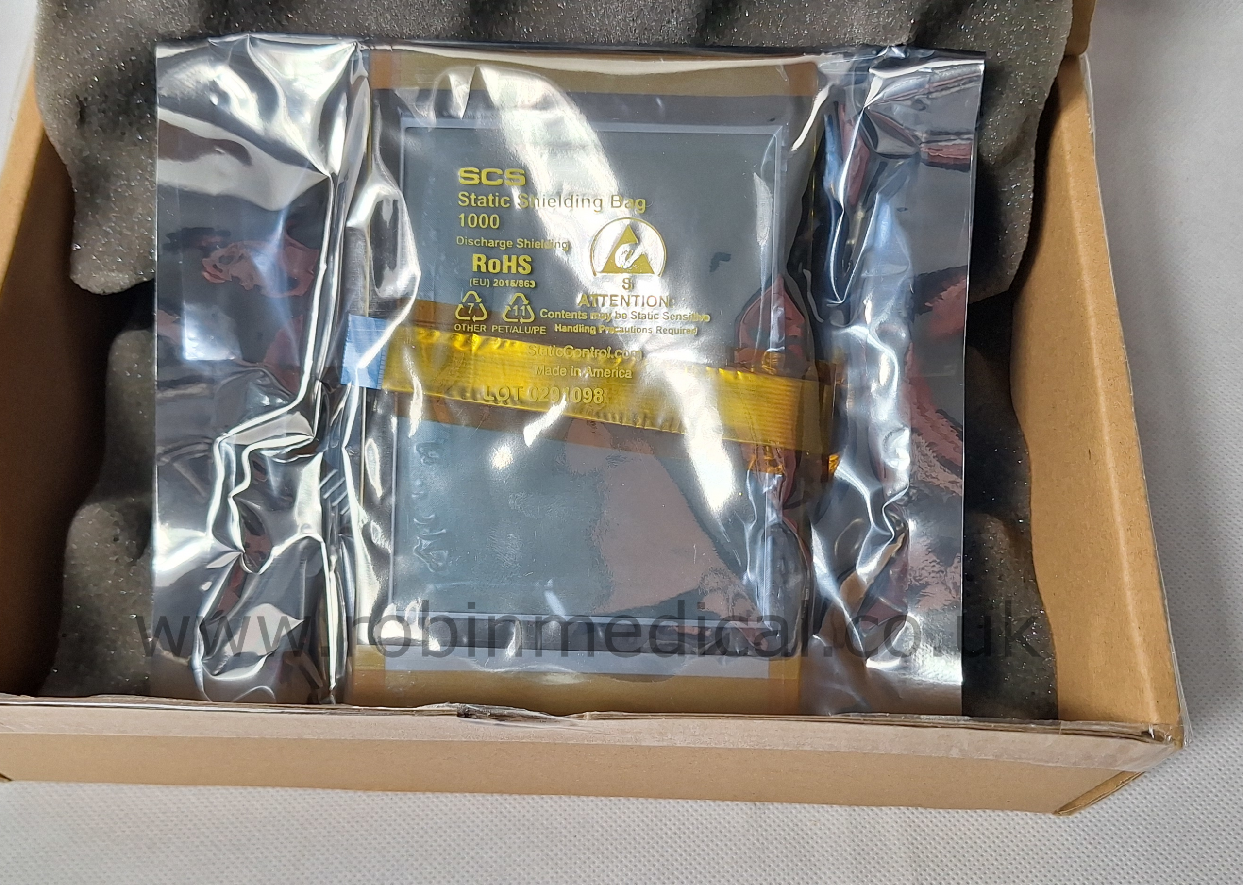 Display with LED Backlight Mono Service Assembly 710763758 Opened Closeup