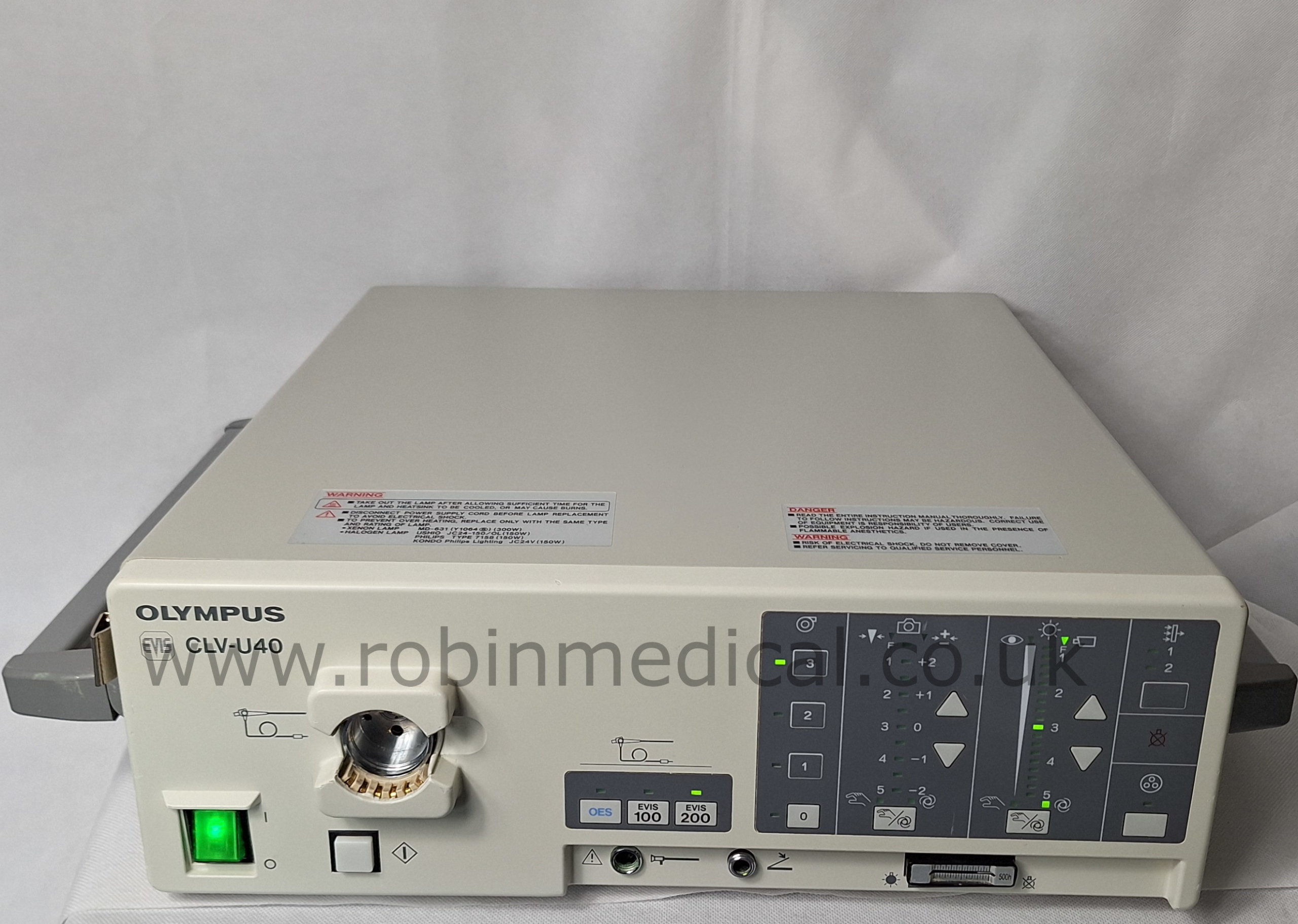 Olympus CLV-U40 Xenon Light Source Front View