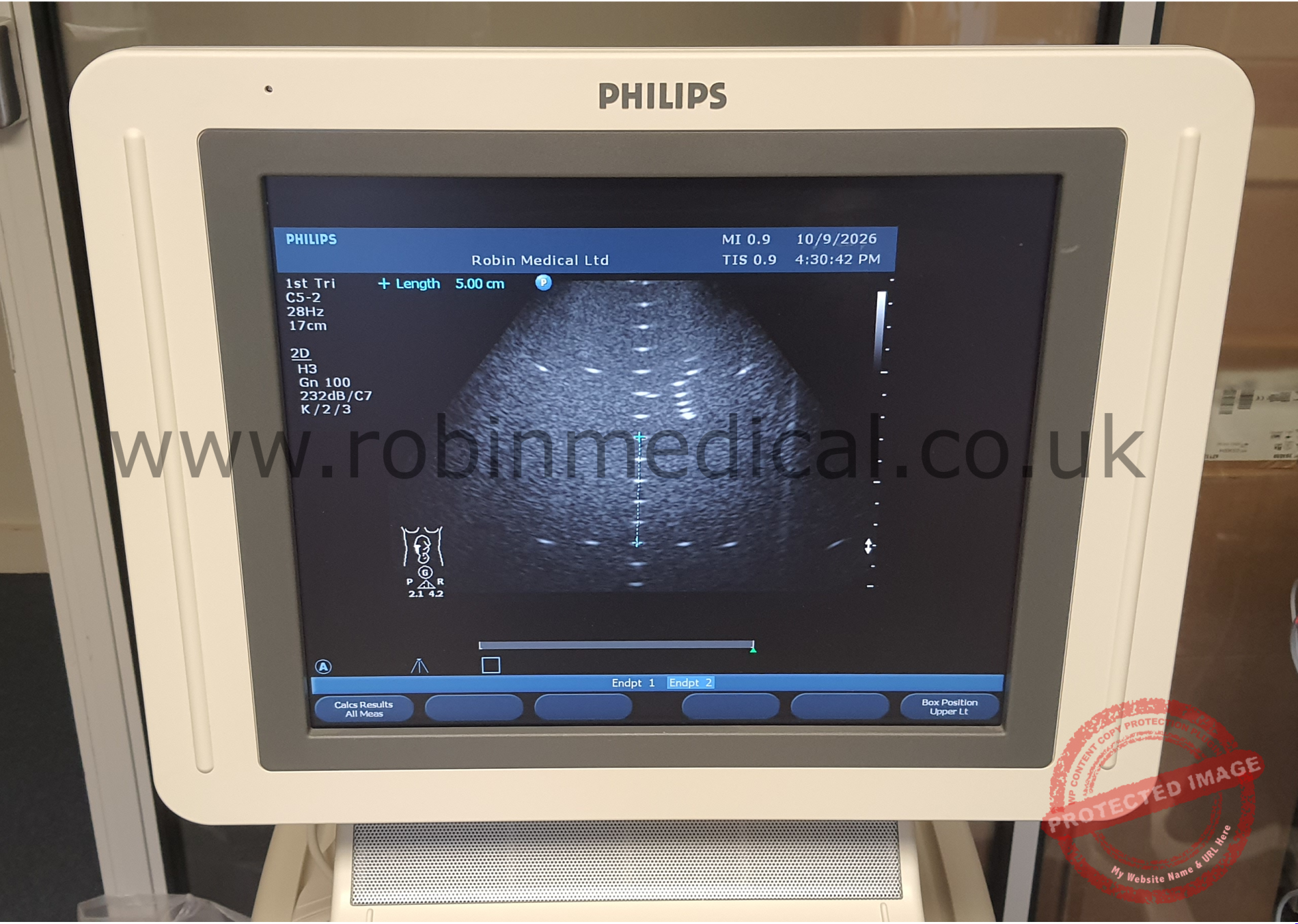 Philips C5-2 Curved Array Ultrasound Probe 21426A MN:989605386651 - Image 5